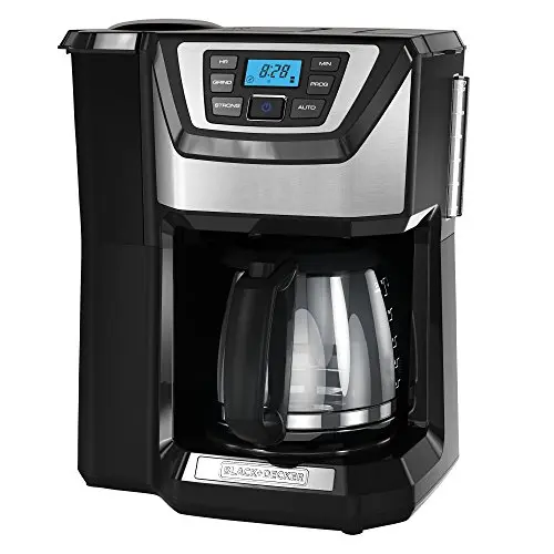 Black and Decker mill and brew coffeemaker with grinder