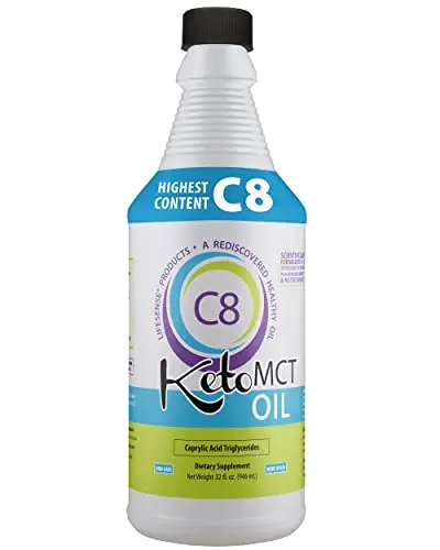 LifeSense C8 MCT Oil 32 oz bottle