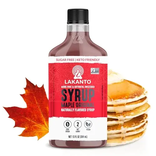 Lakanto Sugar Free Maple Syrup with Monk Fruit