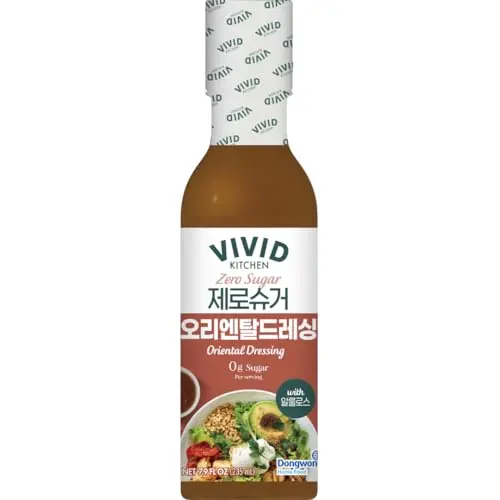 VIVID Kitchen Zero Sugar Oriental Dressing bottle